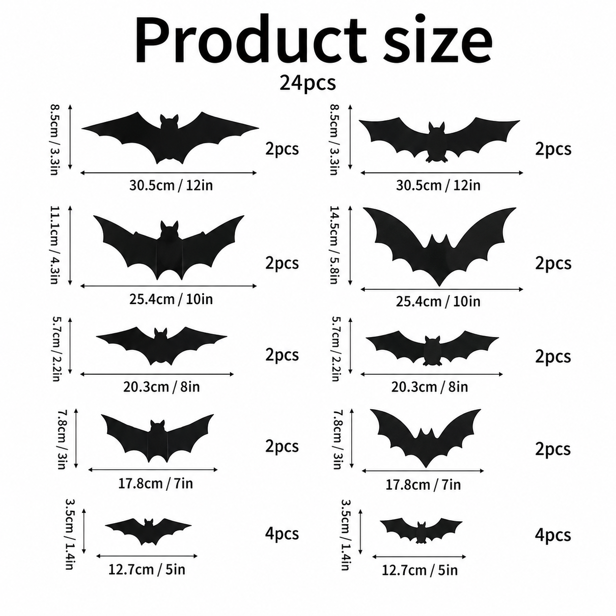 Cumonu™ Haunted Bat Wall