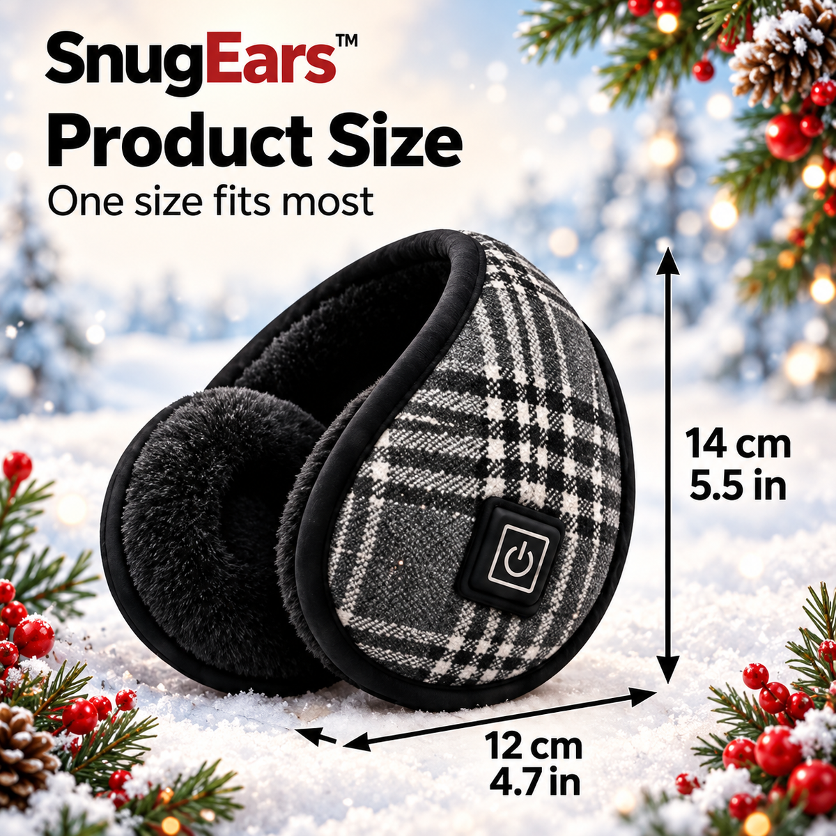 SnugEar™ Heated Earmuffs