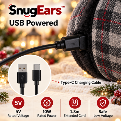 SnugEar™ Heated Earmuffs
