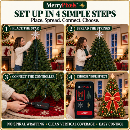 MerryPixels™ Smart Tree Lights