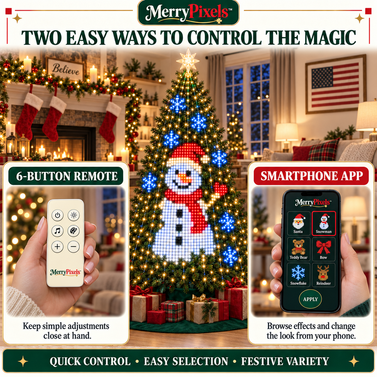 MerryPixels™ Smart Tree Lights