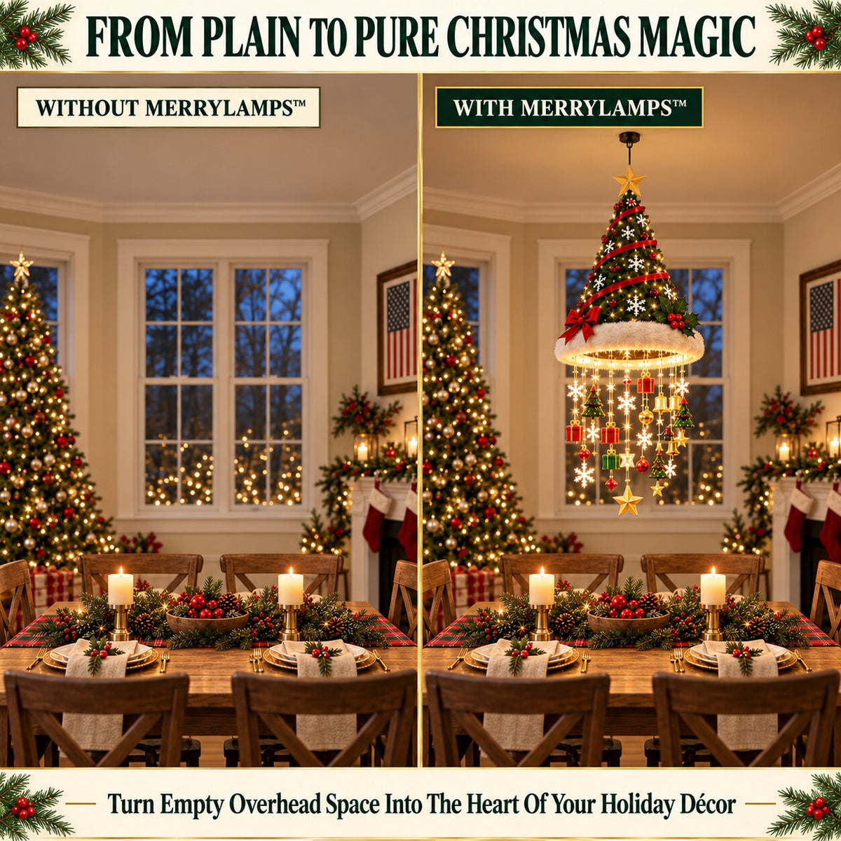Merrylamps™ SantaGlow Chandelier
