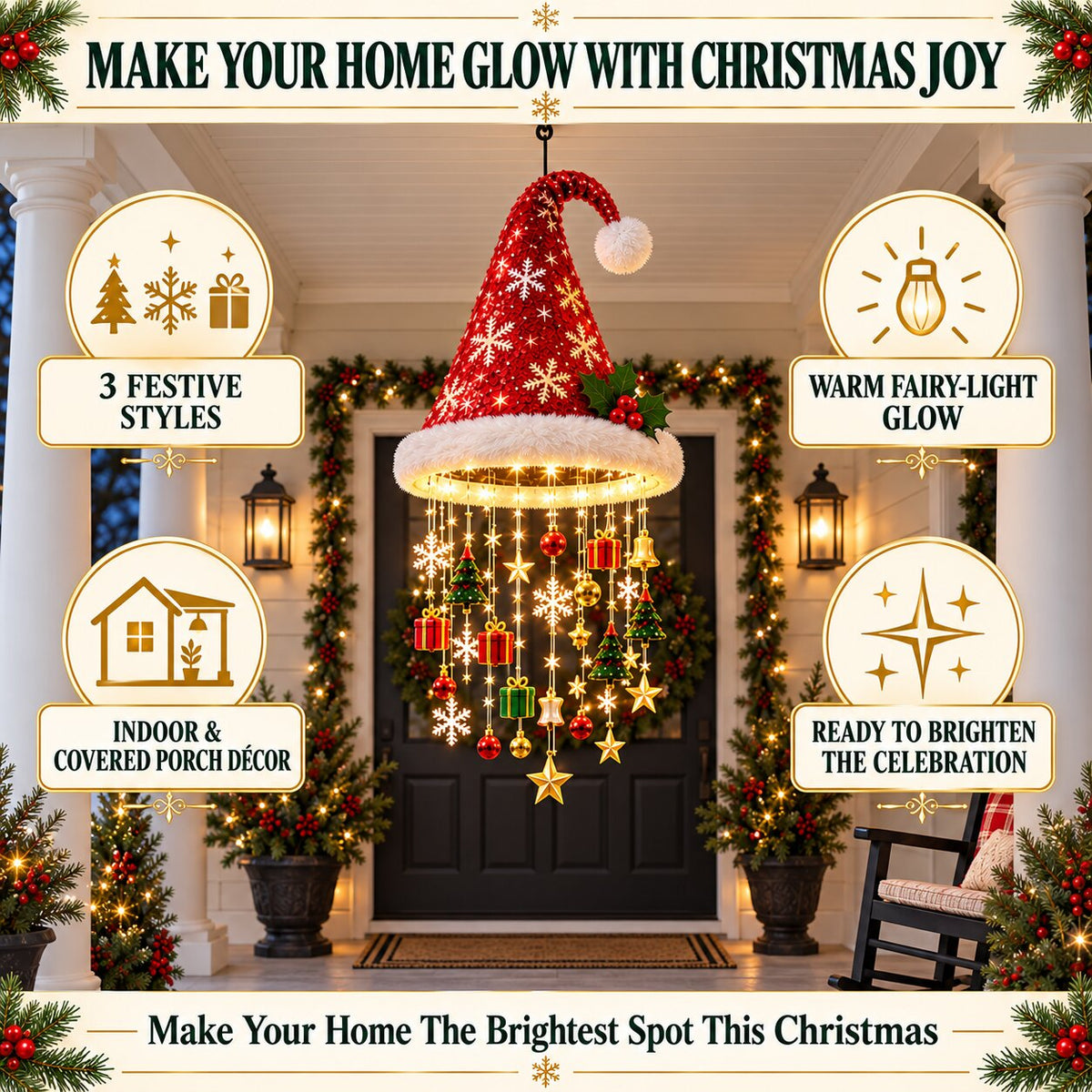 Merrylamps™ SantaGlow Chandelier