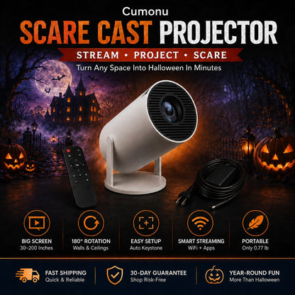 Cumonu™ Scare Cast Projector