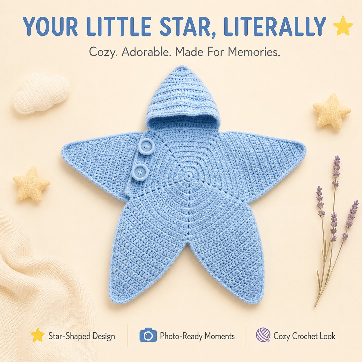 Cumonu™ Little Star Suit