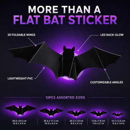 Cumonu™ Haunted Bat Wall
