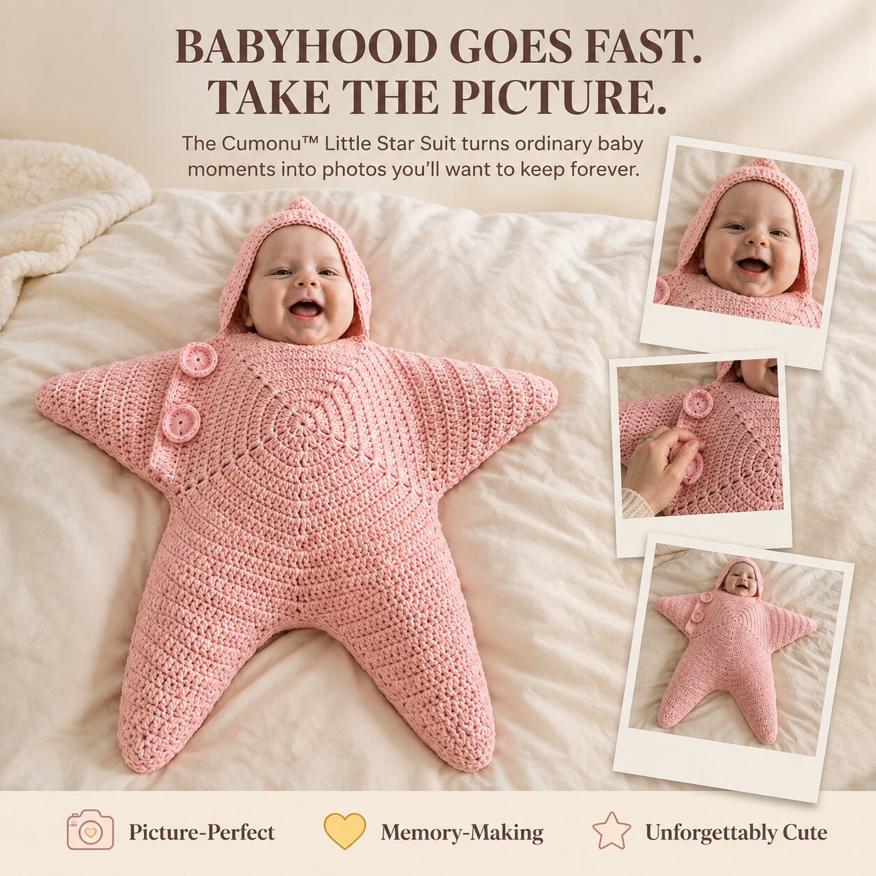 Cumonu™ Little Star Suit