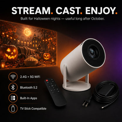 Cumonu™ Scare Cast Projector