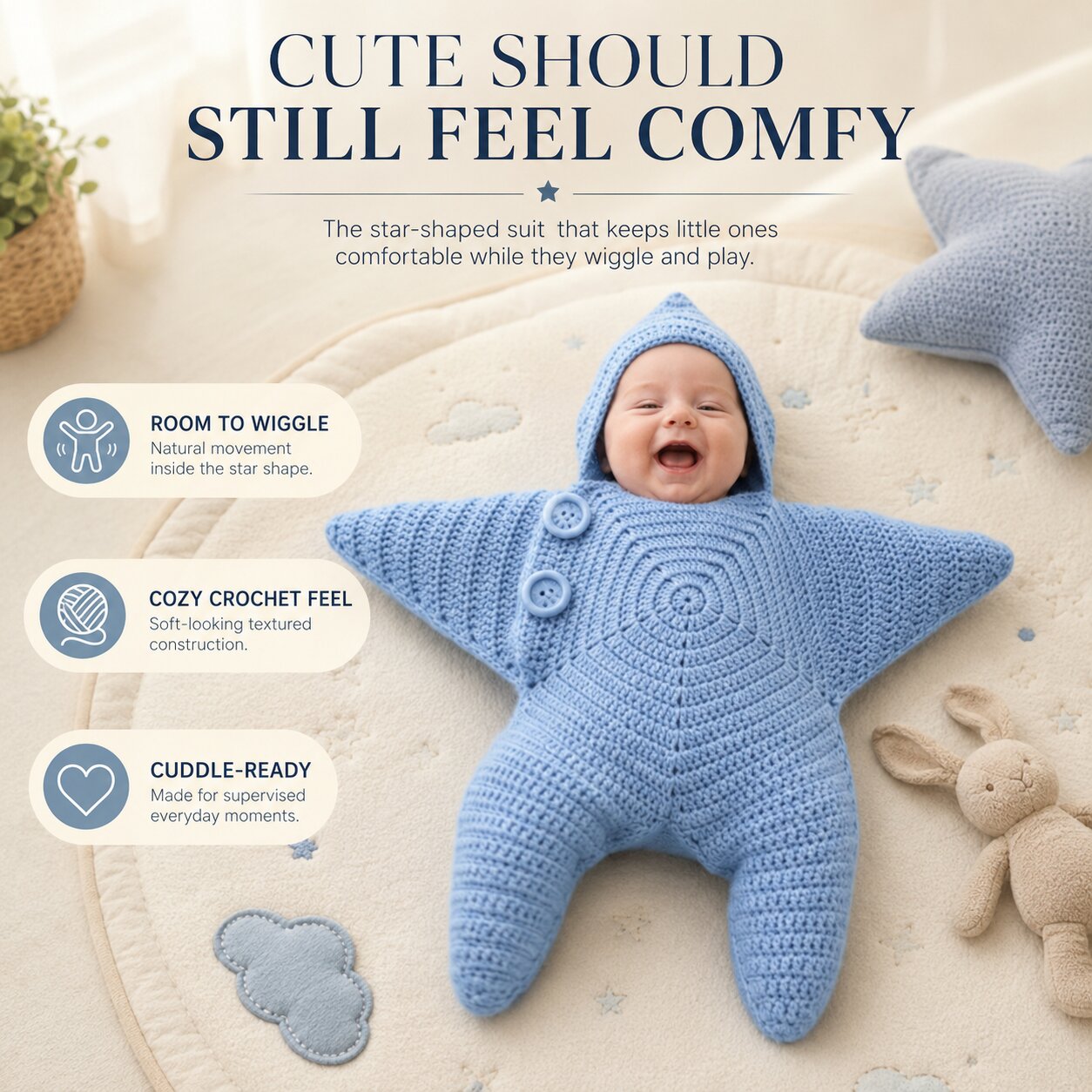 Cumonu™ Little Star Suit
