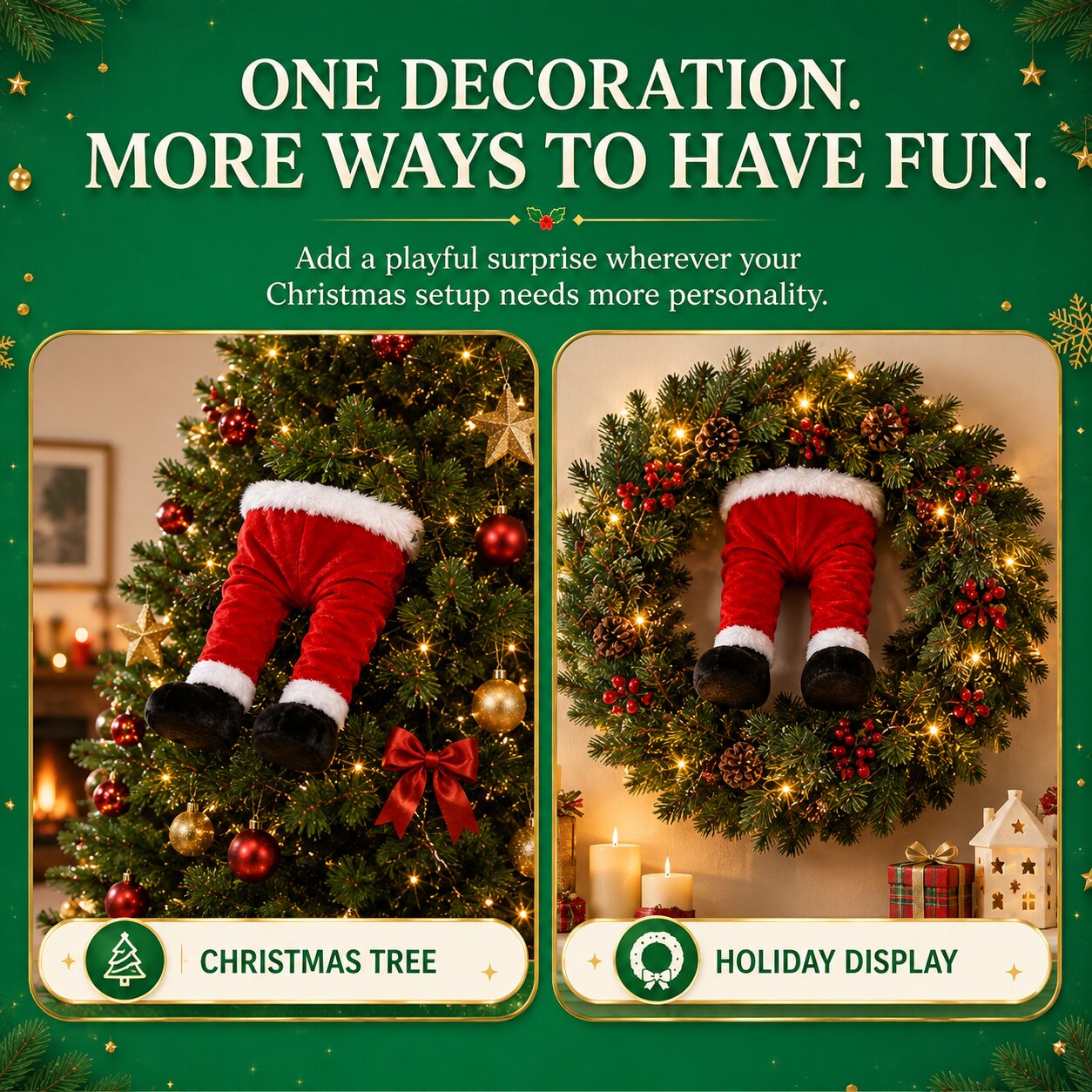 Merrymagic™ Santa Kickers