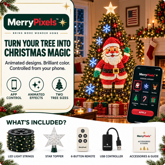 MerryPixels™ Smart Tree Lights