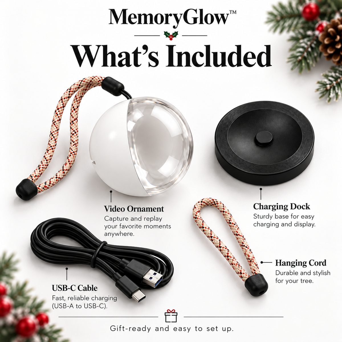 MemoryGlow Ornament