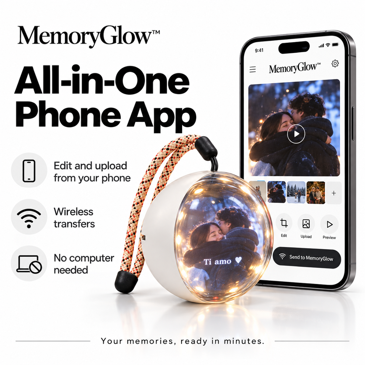 MemoryGlow Ornament