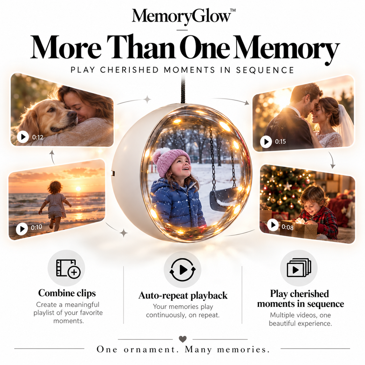 MemoryGlow Ornament